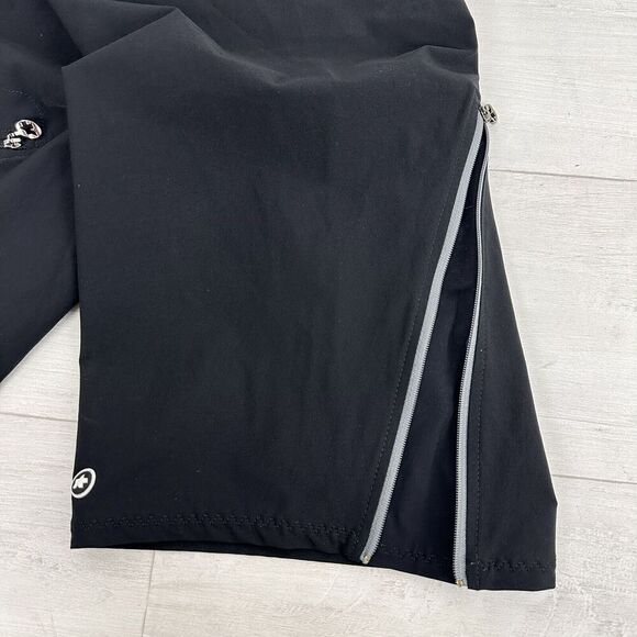 Assos Rally Cargo Cycling Shorts Women XL Black Mountain Bike Side Zip Off Road - Picture 9 of 15